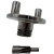 Widełki kardana chrom szybki dyfer 10x36/ 9x35 pasują do BMW R71 R61 R5 R6 R66 R51 R51/2 wczesna M-72 ZIS